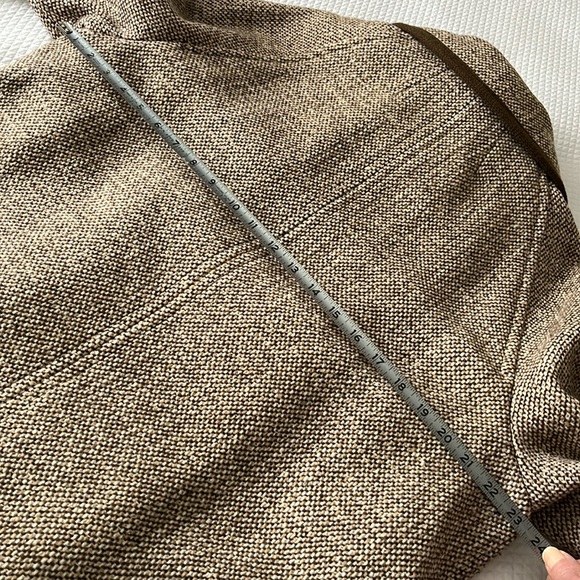 Vintage 60’s Tweed Coat‎ M. Liman Co. Penguin Fashions Brown Tan Size Various - Picture 14 of 16